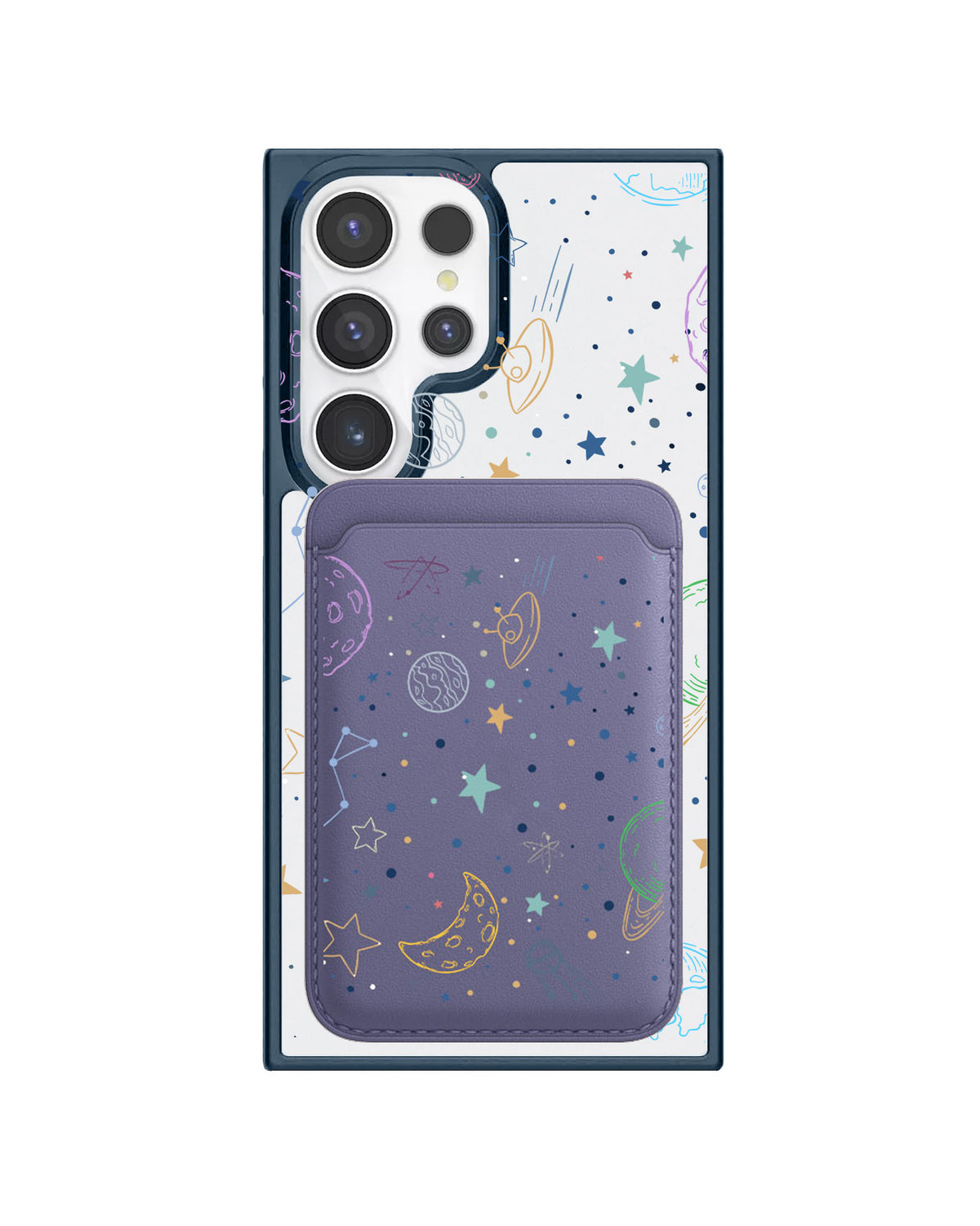 Android Magnetic Wallet Case - Galaxy