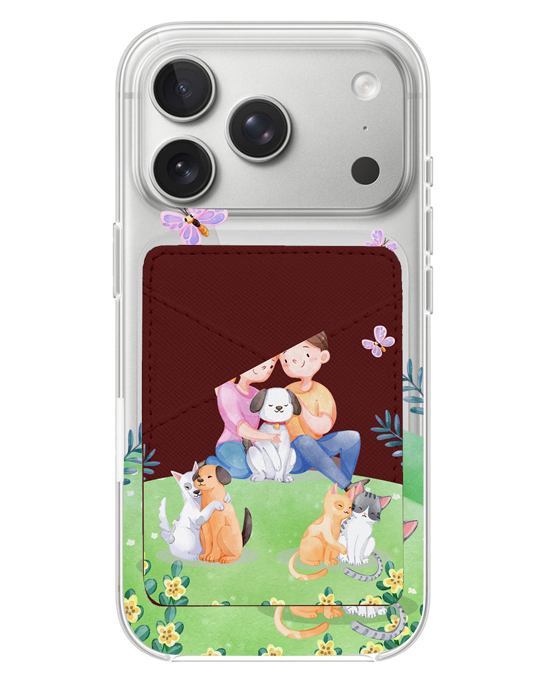 iPhone Phone Wallet Case - Adorable Animals