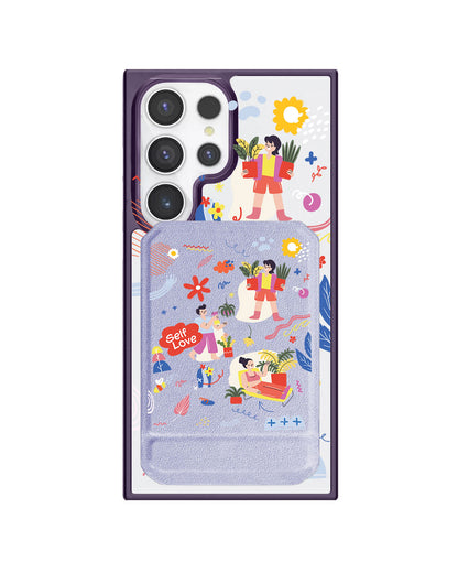 Android Magnetic Multifold Wallet - Self Love Sticker Pack 1.0