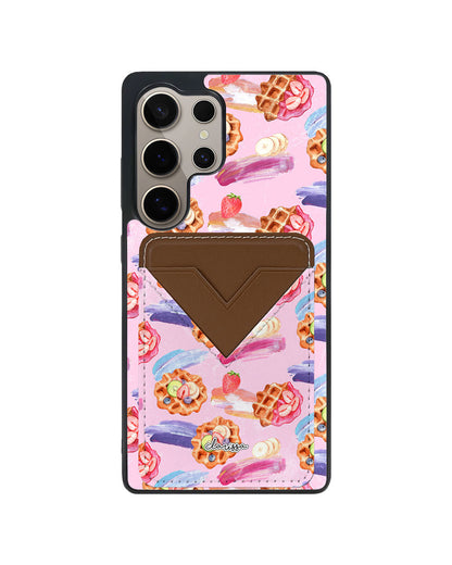 Android Avant Wallet Case - Waffles