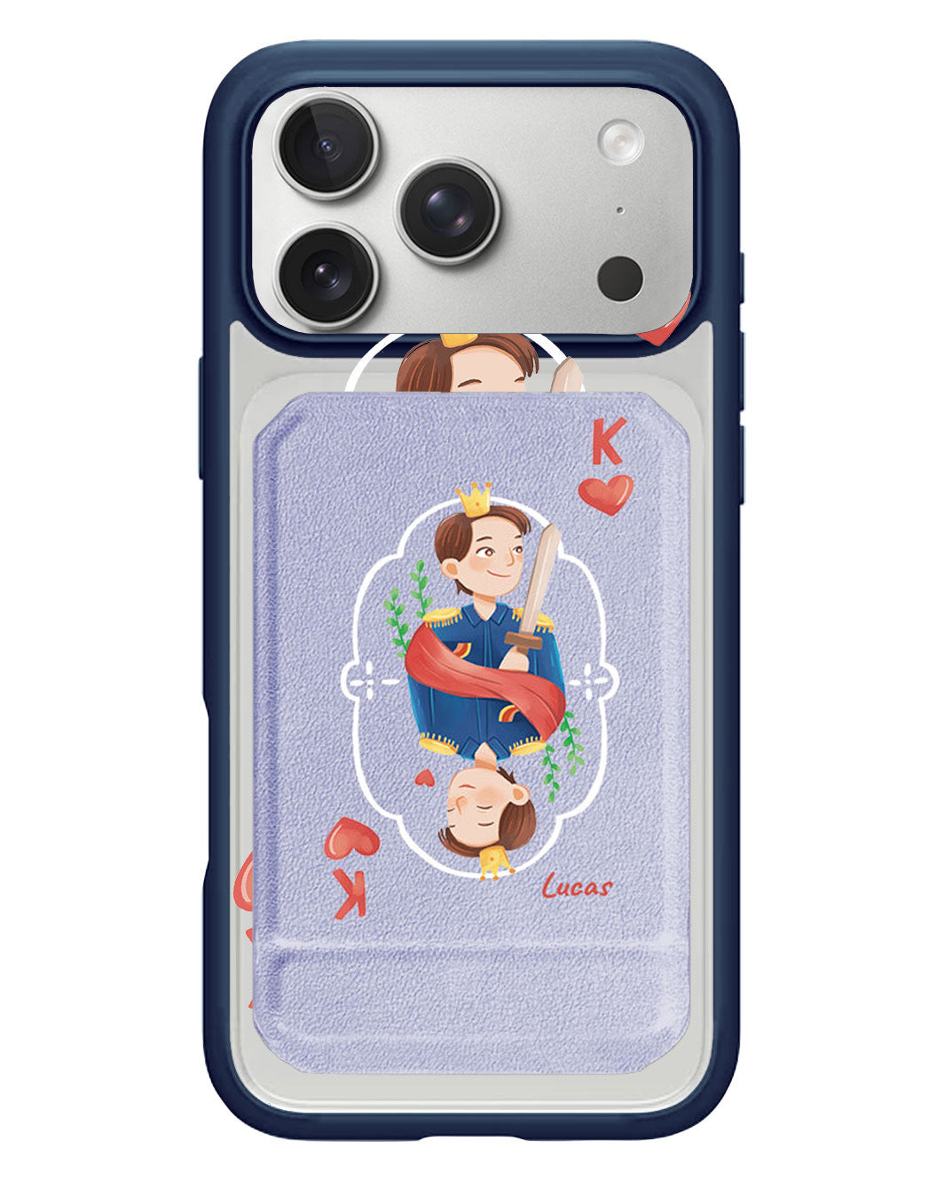iPhone Magnetic Multifold Wallet - King