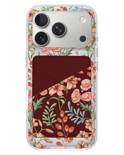 iPhone Phone Wallet Case - Nora