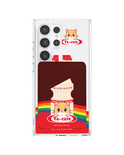 Android Phone Wallet Case - Yacute Cat