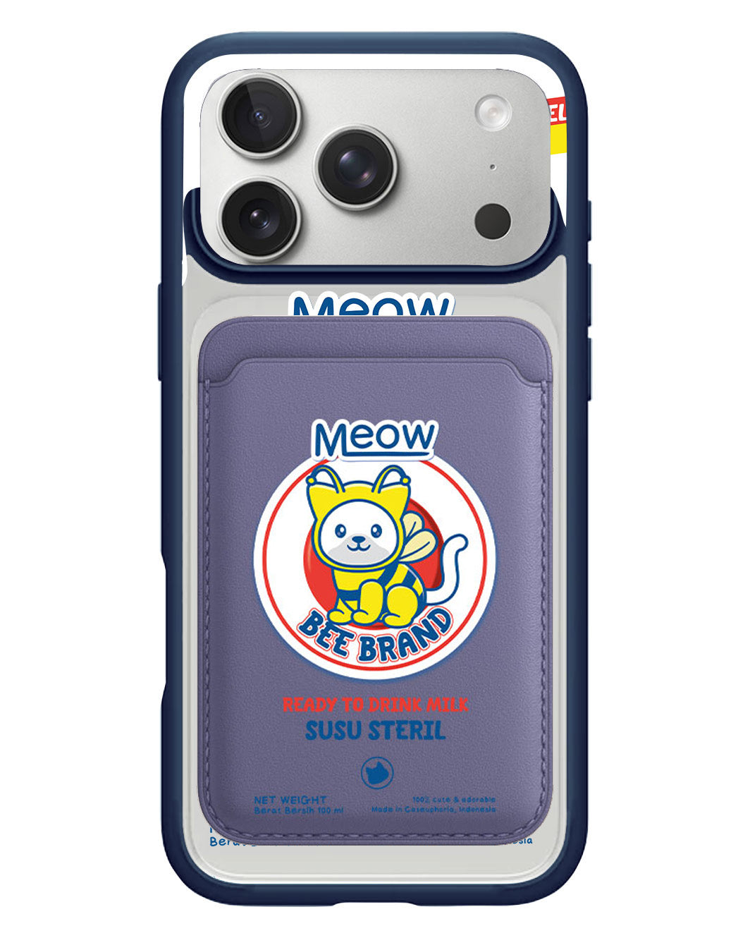 iPhone Magnetic Wallet Case - Bee Brand