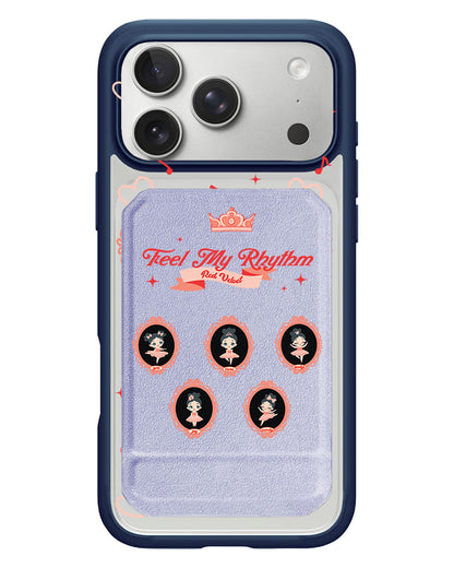 iPhone Magnetic Multifold Wallet - Red Velvet Feel My Rhythm