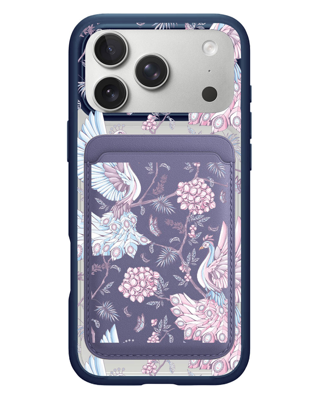 iPhone Magnetic Wallet Case - Peacock 2.0