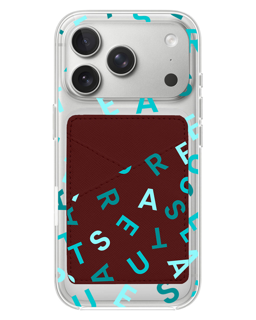 iPhone Phone Wallet Case - Treasure Monogram