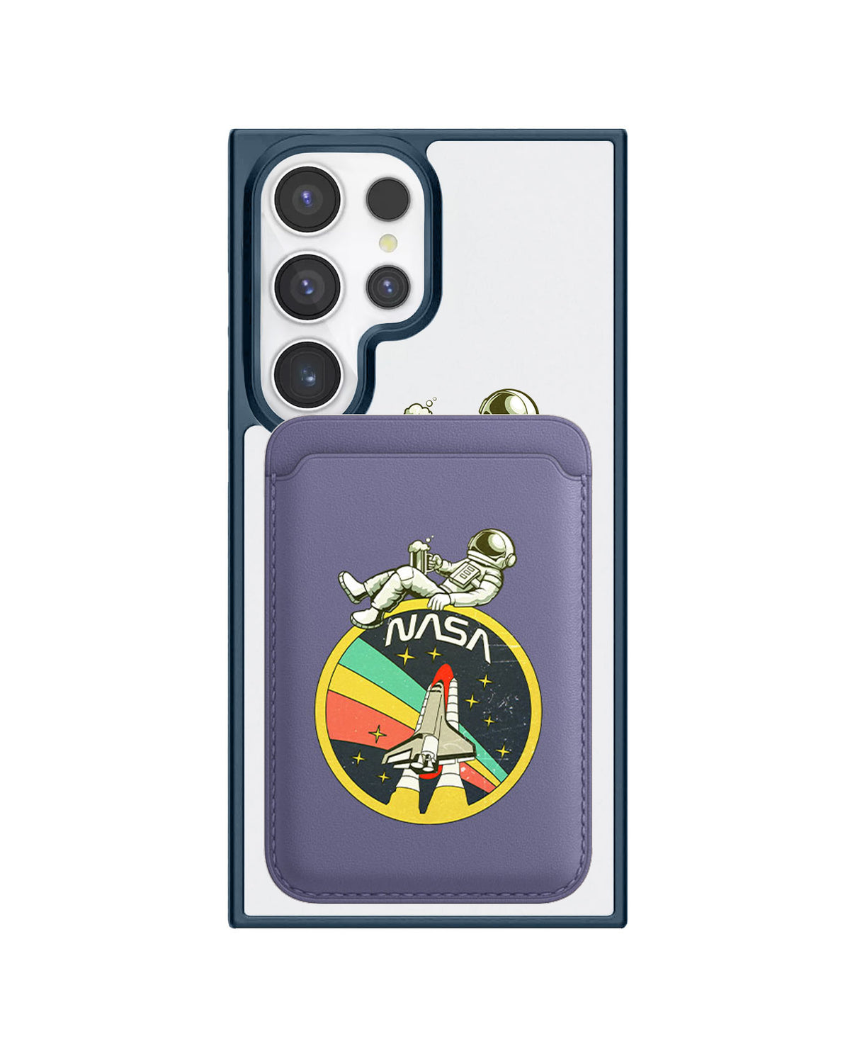 Android Magnetic Wallet Case - Nasa