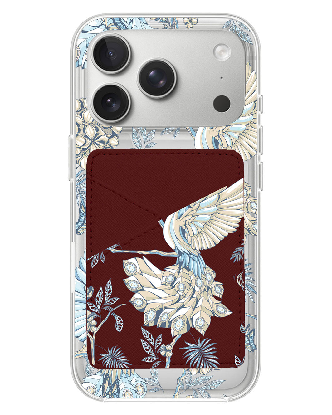 iPhone Phone Wallet Case - Peacock 5.0