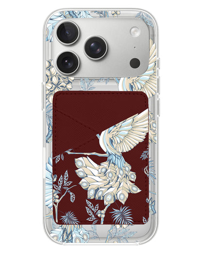 iPhone Phone Wallet Case - Peacock 5.0