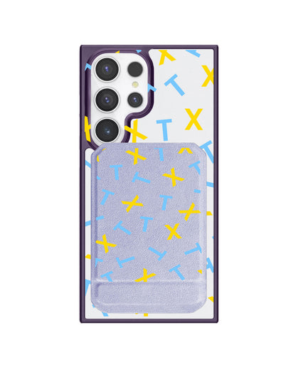 Android Magnetic Multifold Wallet - TXT Monogram
