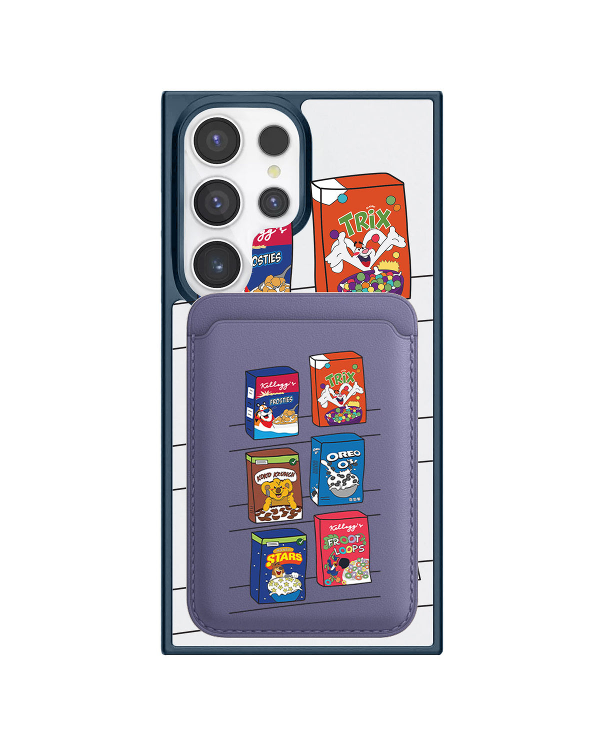 Android Magnetic Wallet Case - Cereal Boxes 1.0