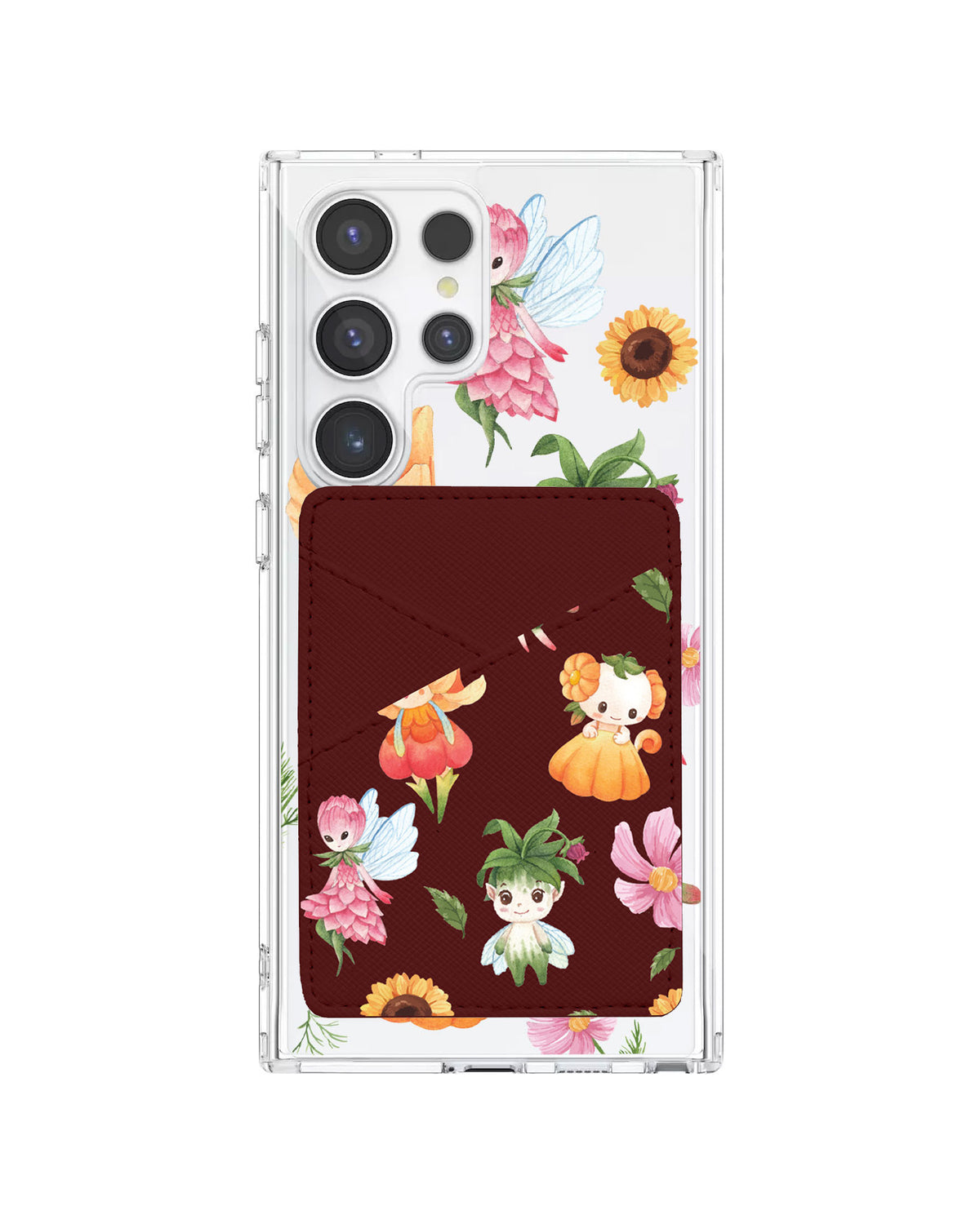 Android Phone Wallet Case - Magical Garden