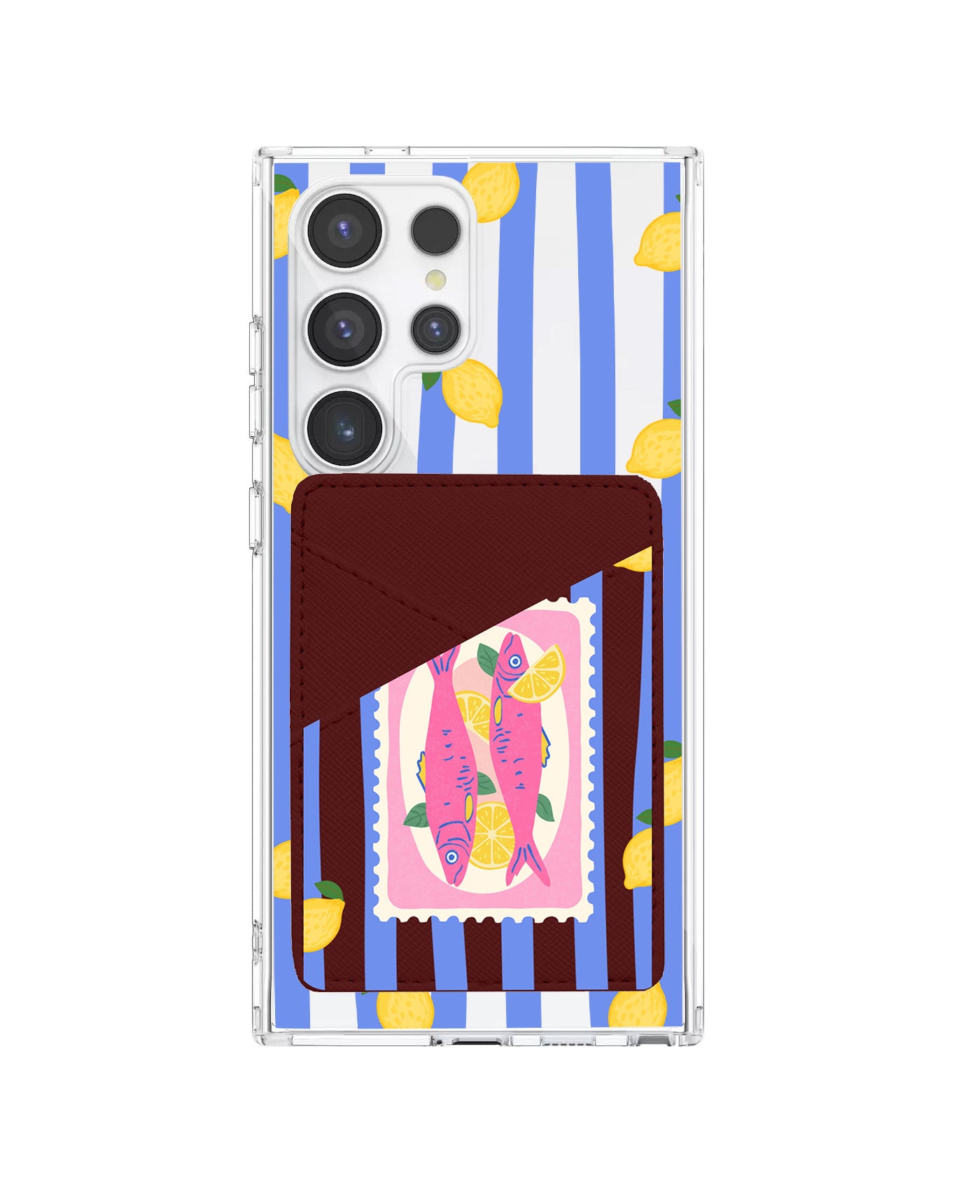 Android Phone Wallet Case - Sardines 2.0