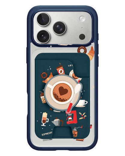 iPhone Magpop Wallet - Barista