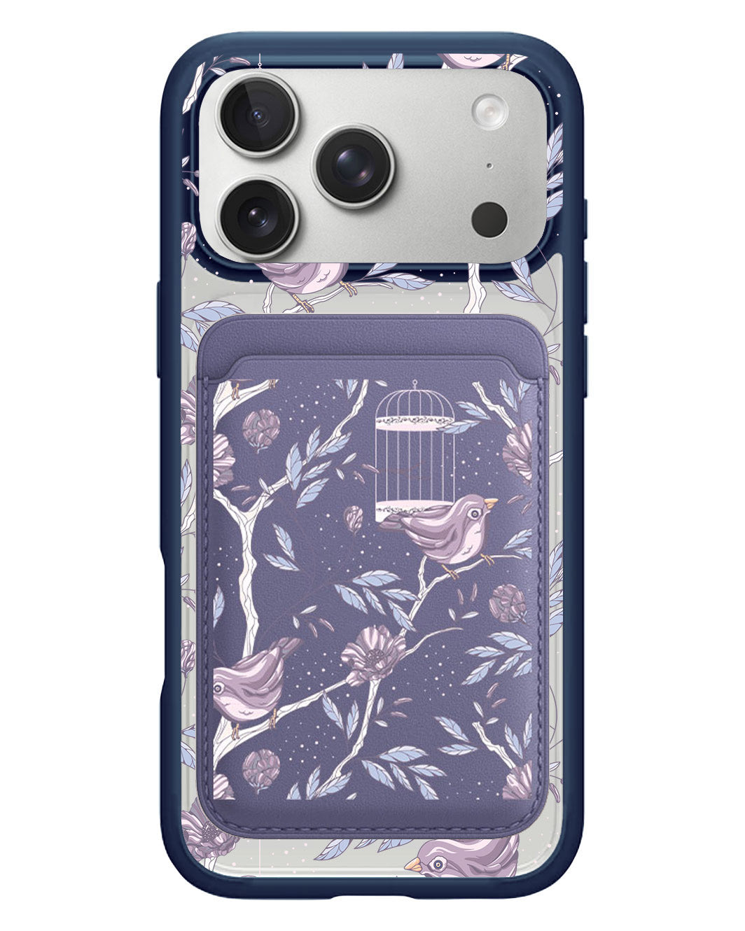 iPhone Magnetic Wallet Case - Lovebird 15.0