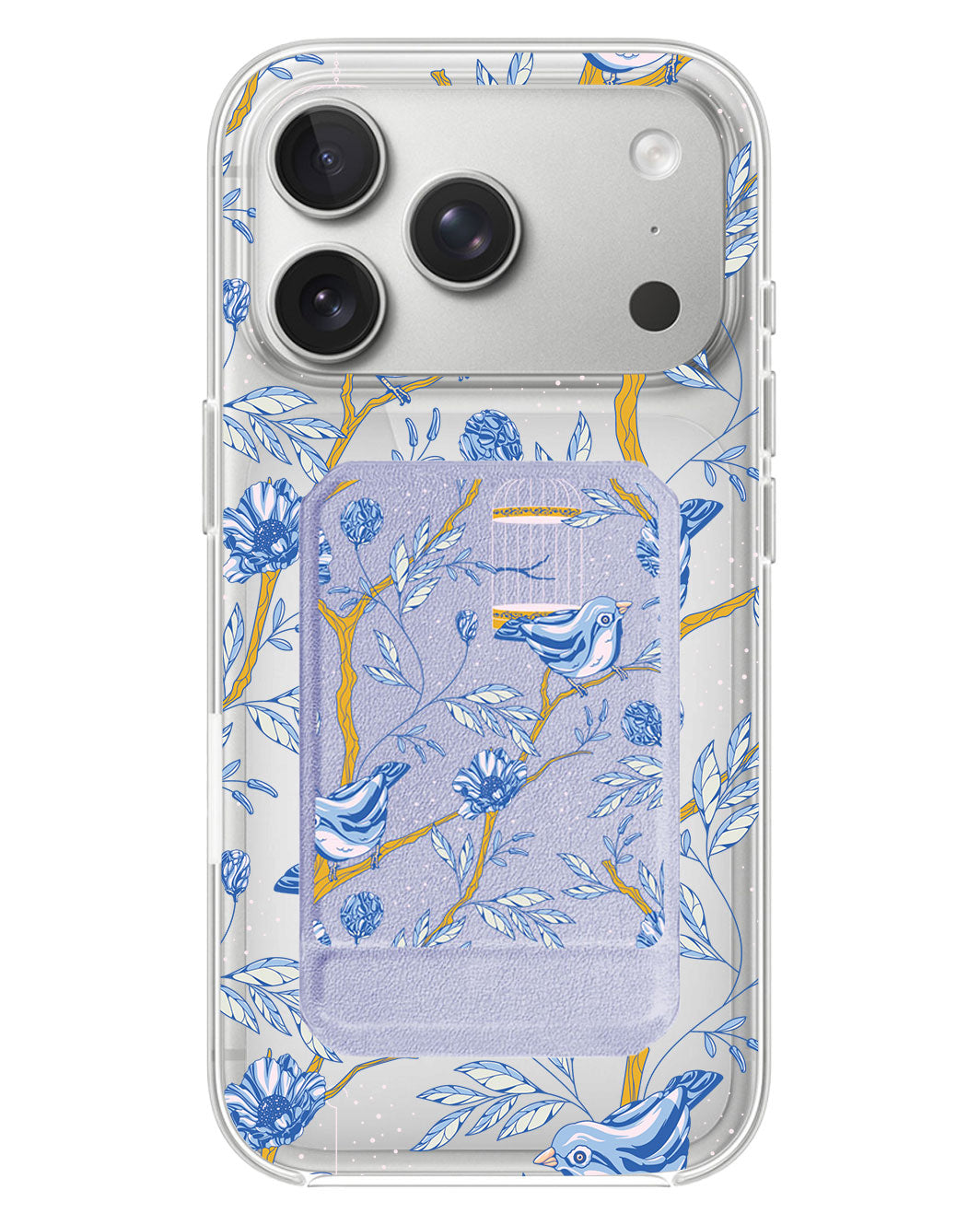 iPhone Magnetic Multifold Wallet - Lovebird 10.0