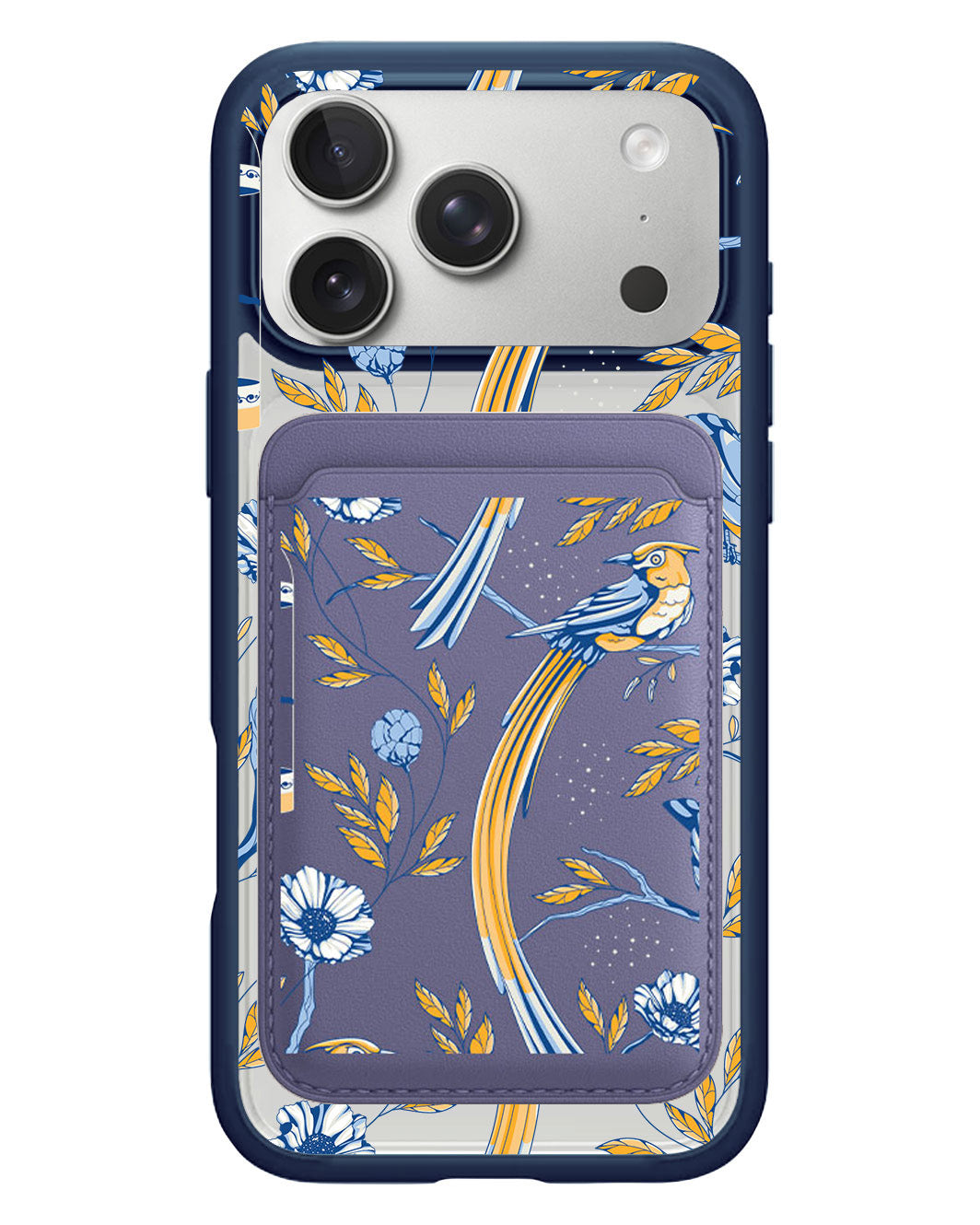 iPhone Magnetic Wallet Case - Lovebird 7.0