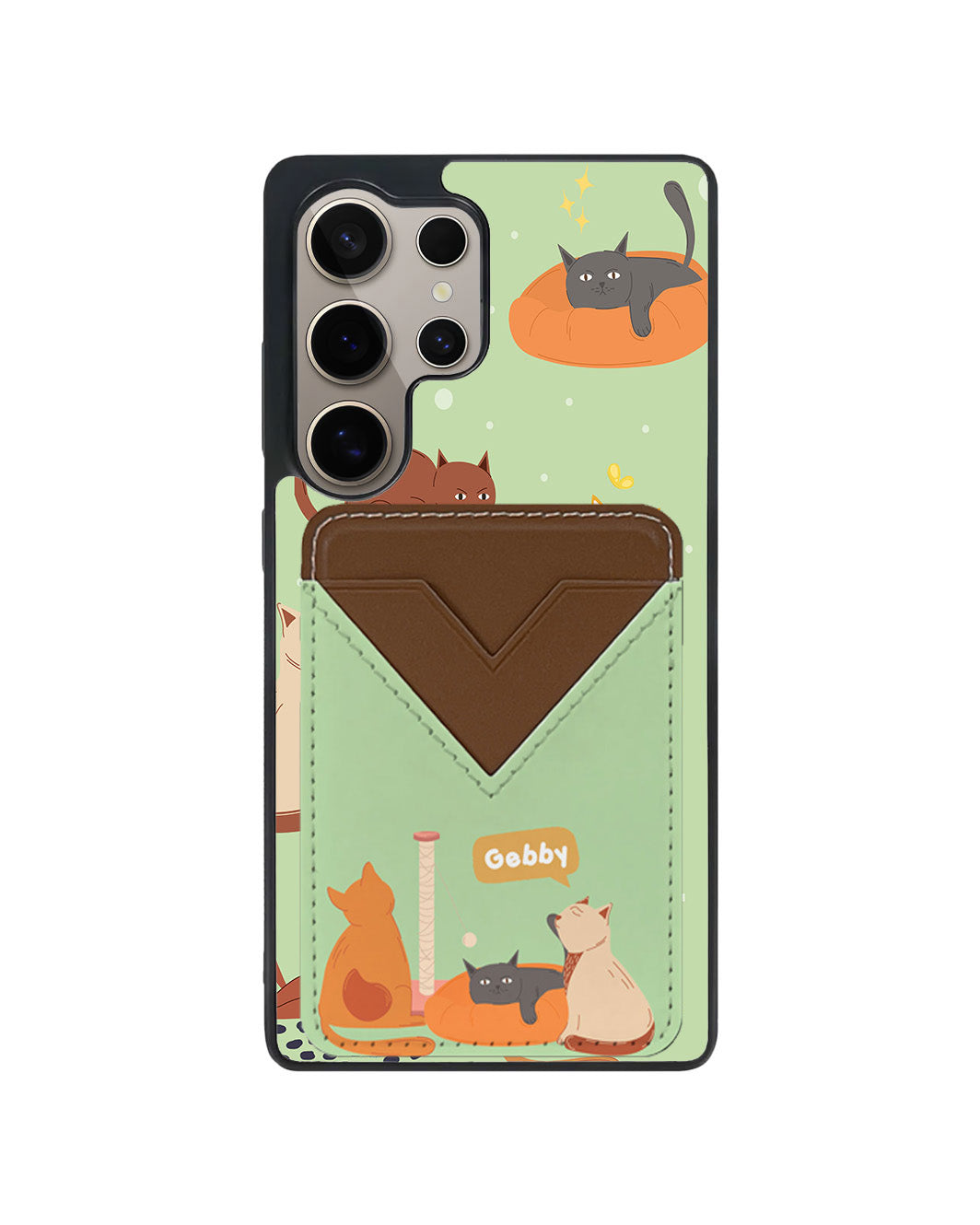 Android Avant Wallet Case - Playful Cat