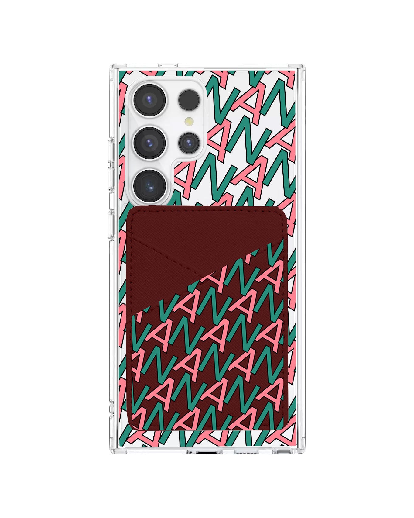 Android Phone Wallet Case - Initial 7.0 Monogram