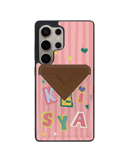 Android Avant Wallet Case - Adorable Monogram 4.0