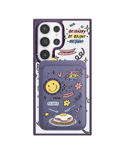 Android Magnetic Wallet Case - Rise