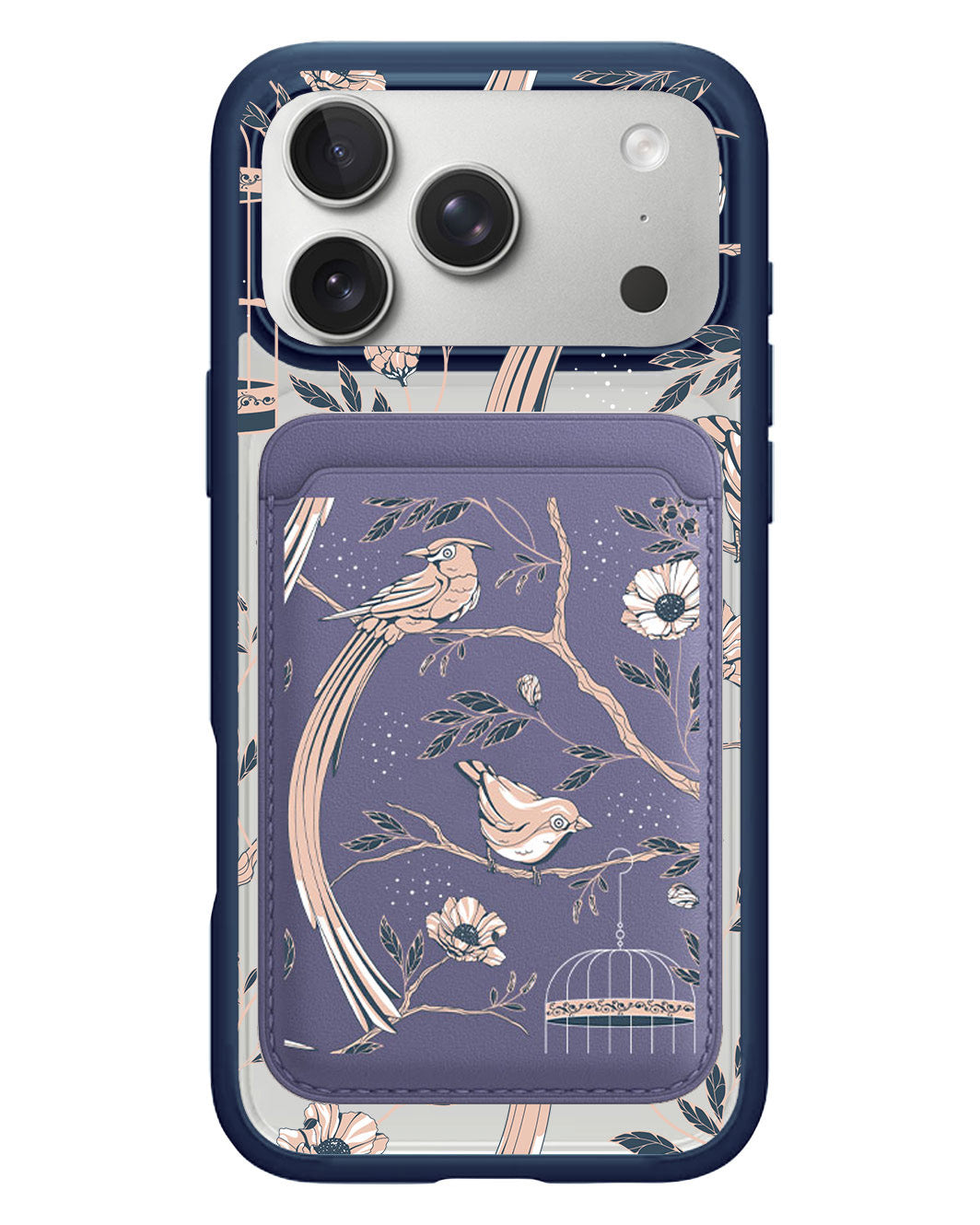 iPhone Magnetic Wallet Case - Lovebird 2.0
