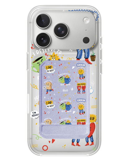 iPhone Magnetic Multifold Wallet - Selfless Love 3.0