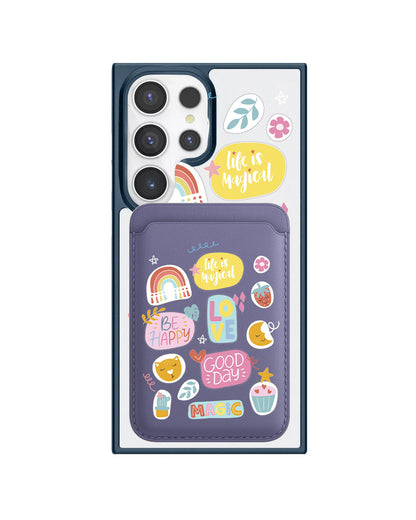 Android Magnetic Wallet Case - Good Day 1.0