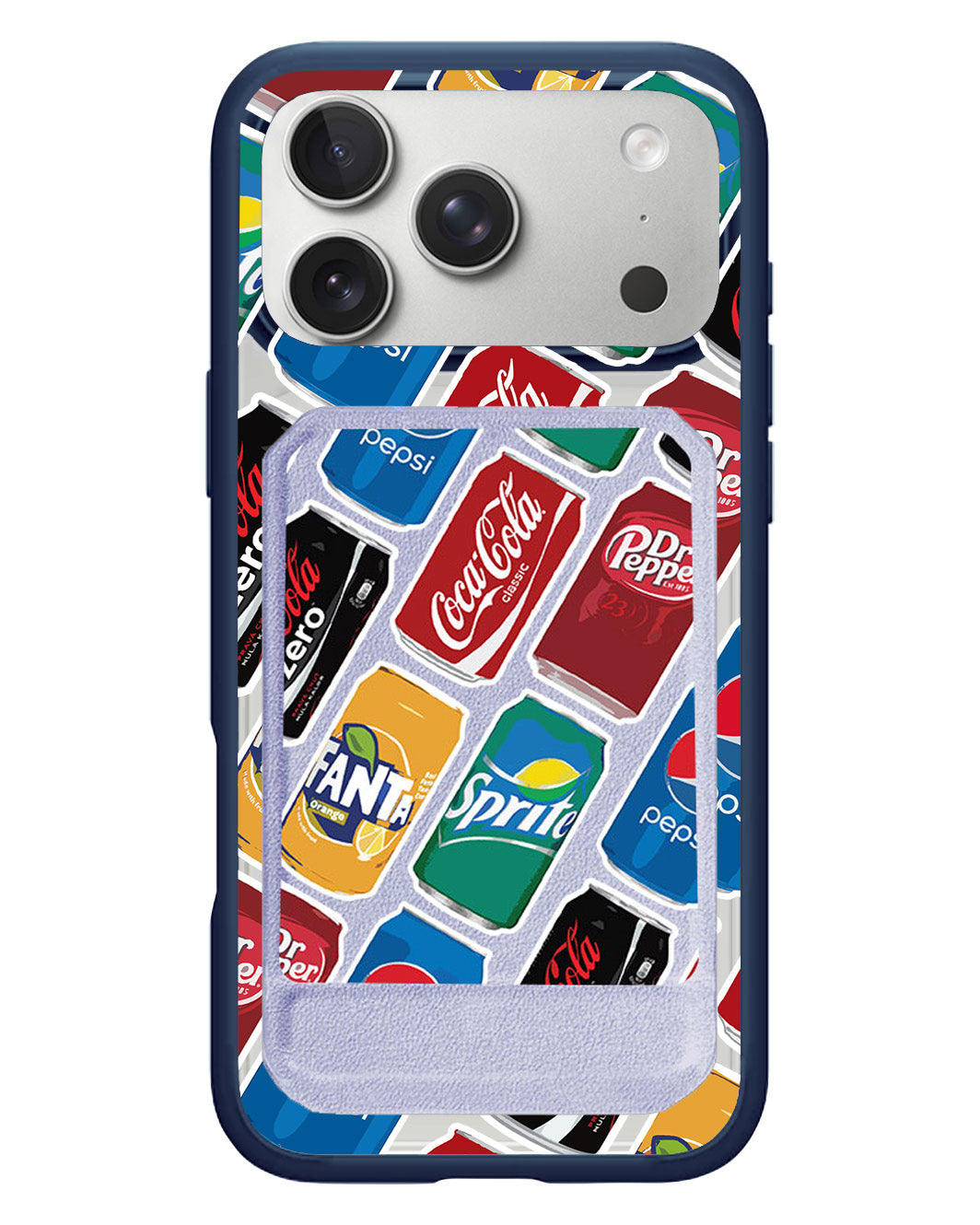 iPhone Magnetic Multifold Wallet - Soda