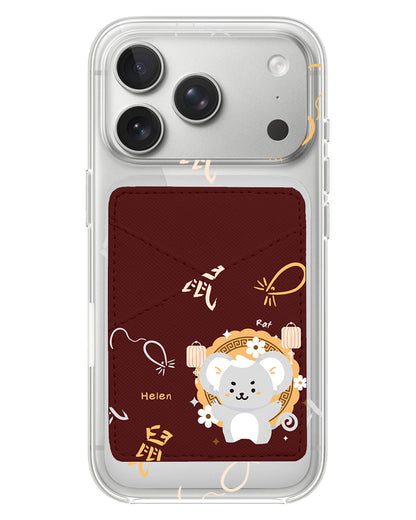 iPhone Phone Wallet Case - Shio Rat