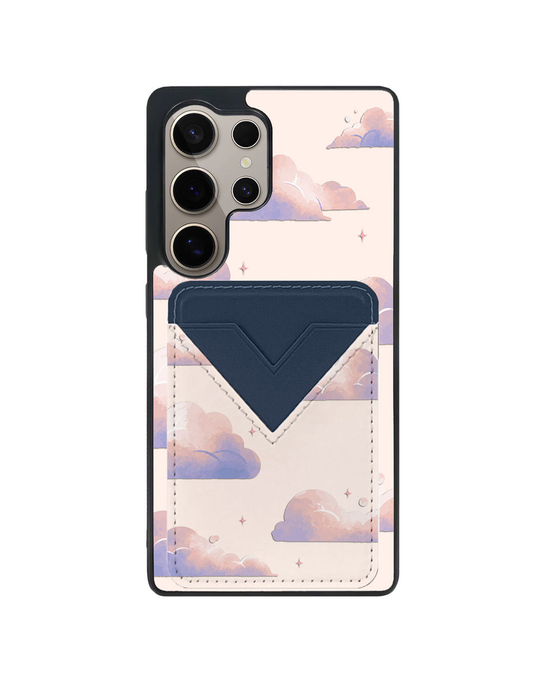 Android Avant Wallet Case - Pastel Clouds