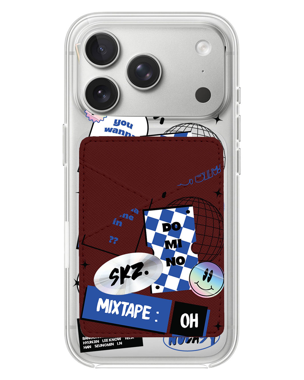 iPhone Phone Wallet Case - SKZ Sticker Pack