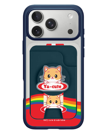 iPhone Magpop Wallet - Yacute Cat