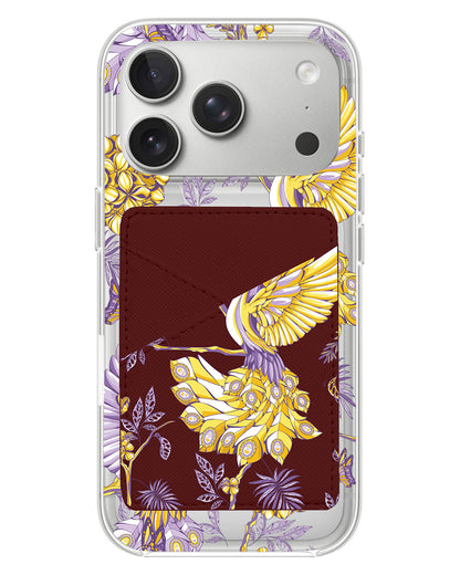 iPhone Phone Wallet Case - Peacock 3.0