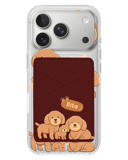 iPhone Phone Wallet Case - Poodle Squad 4.0