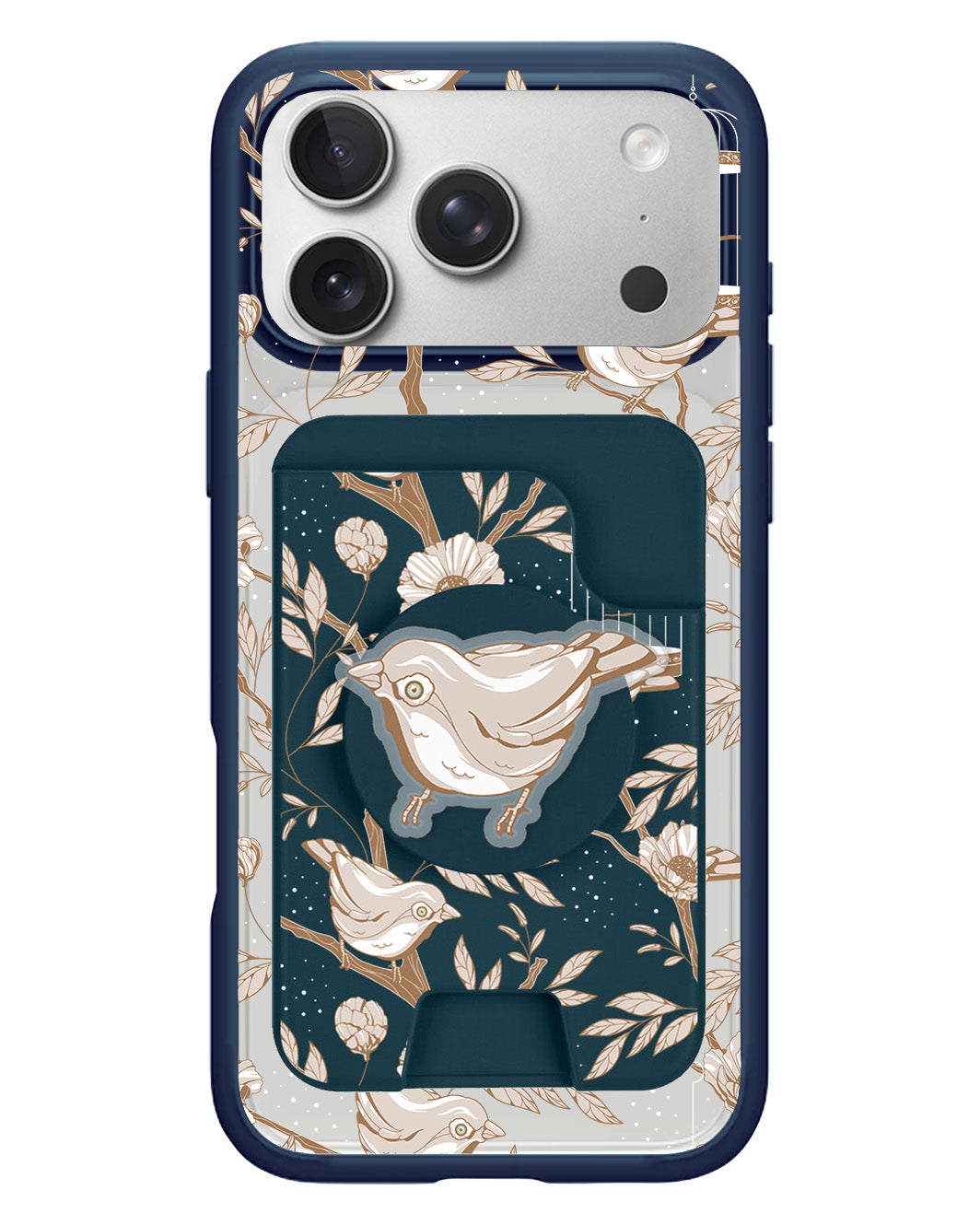 iPhone Magpop Wallet - Lovebird Monochrome 3.0