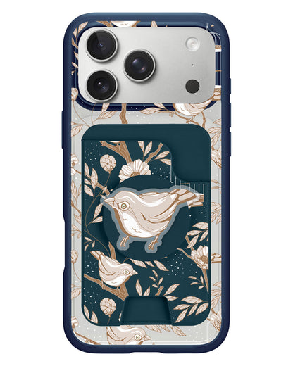iPhone Magpop Wallet - Lovebird Monochrome 3.0
