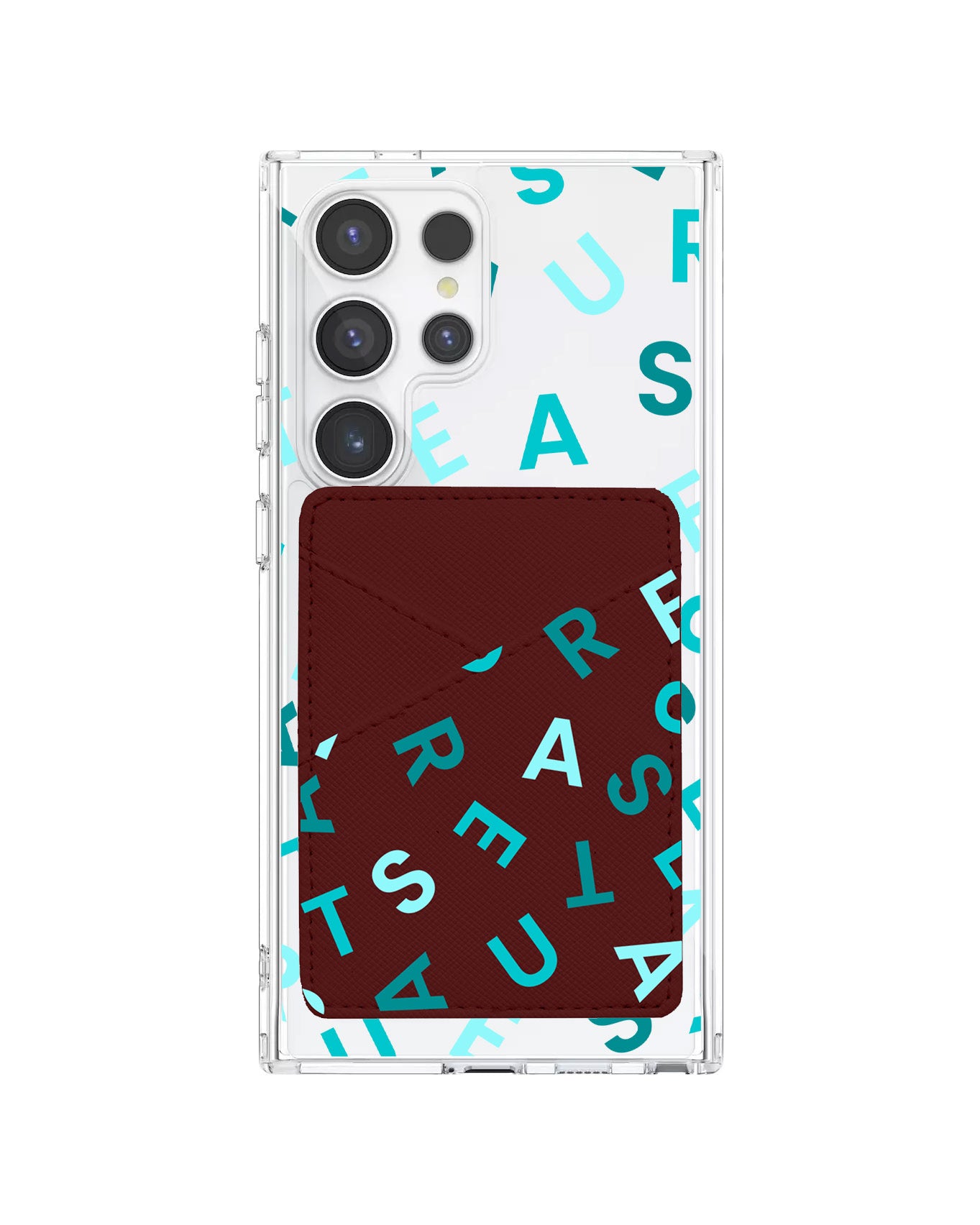 Android Phone Wallet Case - Treasure Monogram