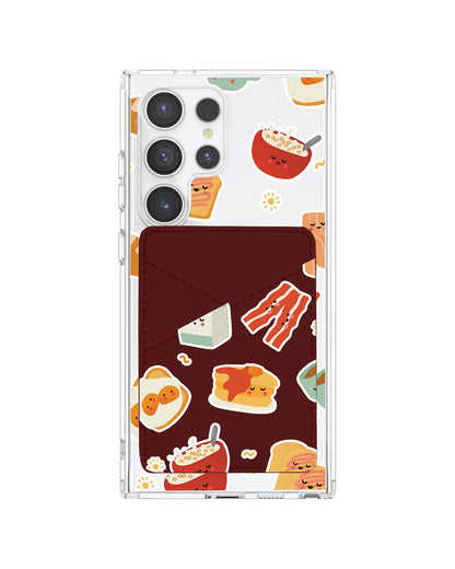 Android Phone Wallet Case - English Breakfast