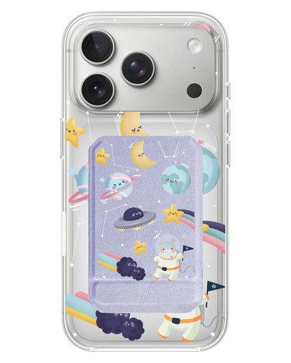 iPhone Magnetic Multifold Wallet - Galaxy