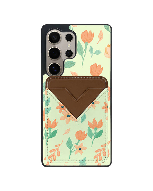 Android Avant Wallet Case - Birth Flower 4.0