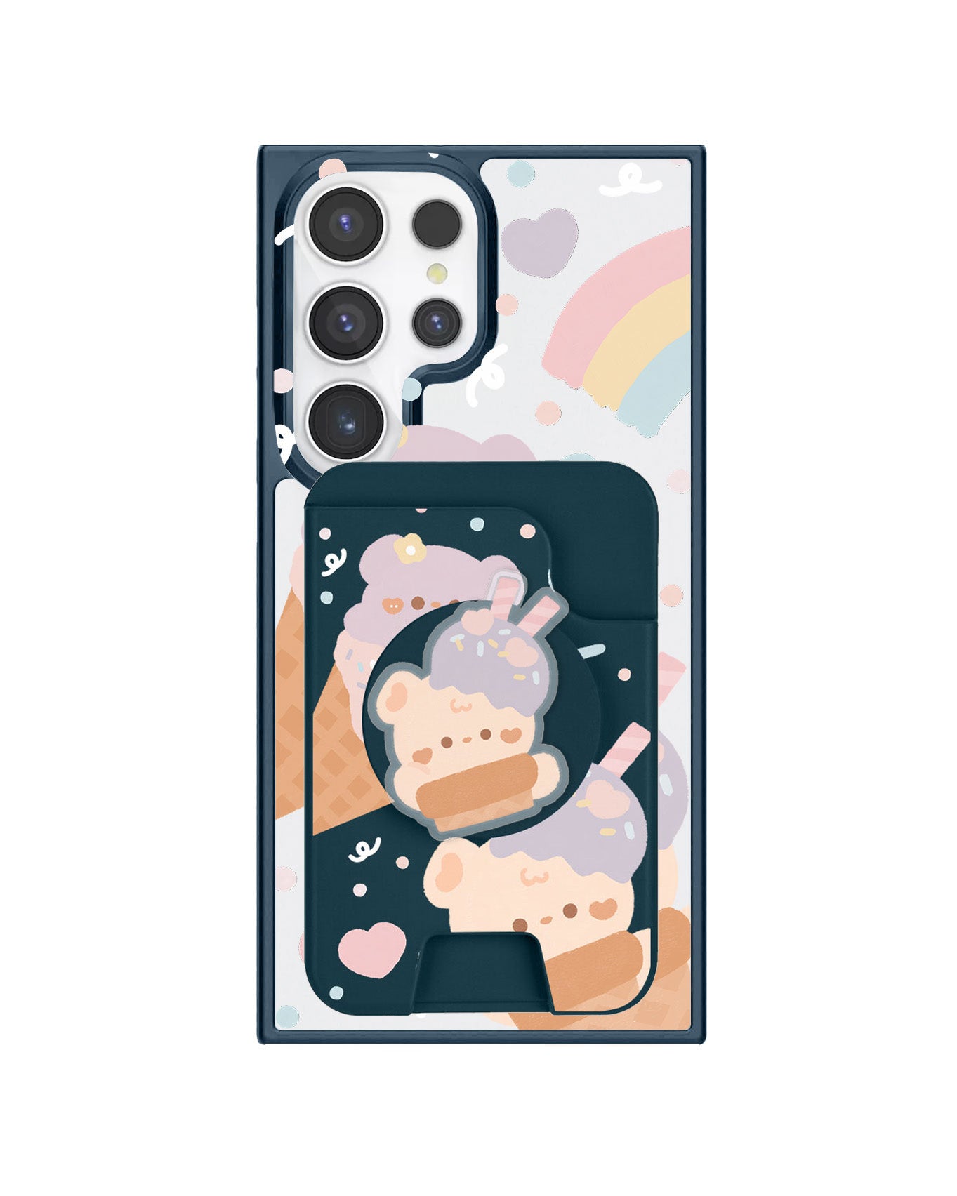 Android Magpop Wallet - Ice Cream for Teddy