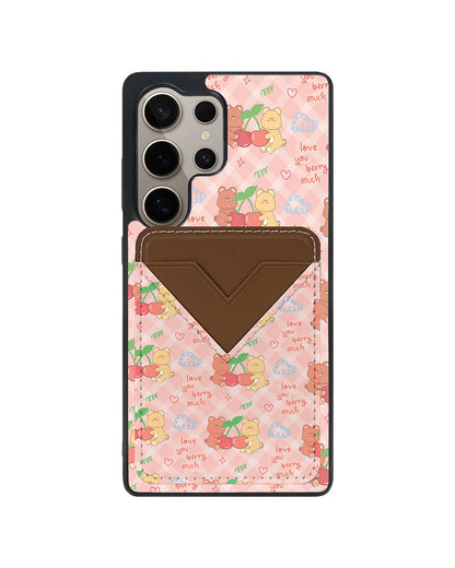 Android Avant Wallet Case - Cherry Bear