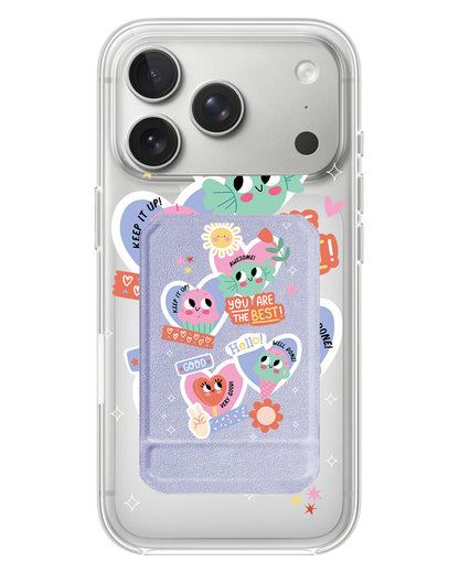 iPhone Magnetic Multifold Wallet - Dessert Party
