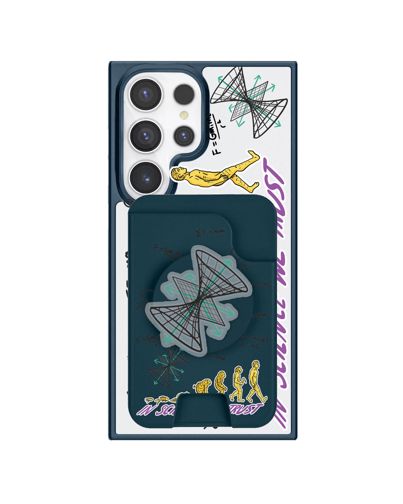 Android Magpop Wallet - Science 1