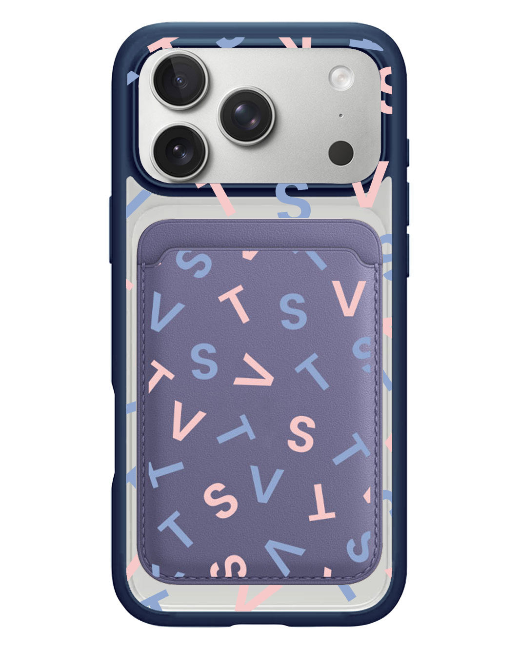 iPhone Magnetic Wallet Case - Seventeen Monogram