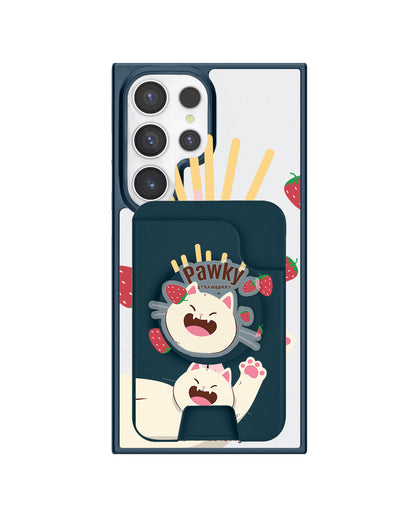 Android Magpop Wallet - Pawky Cat