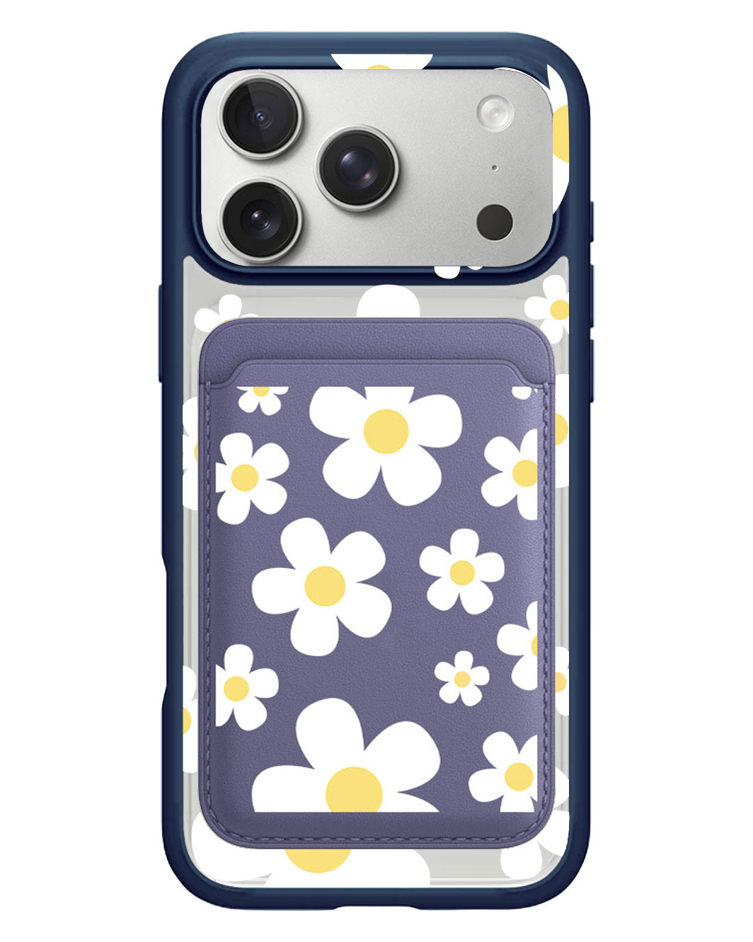 iPhone Magnetic Wallet Case - Daisy 3.0