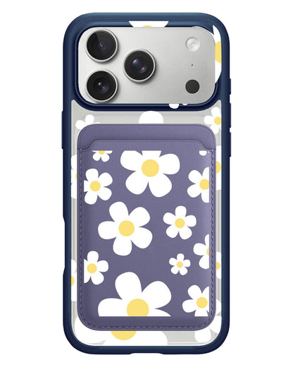 iPhone Magnetic Wallet Case - Daisy 3.0